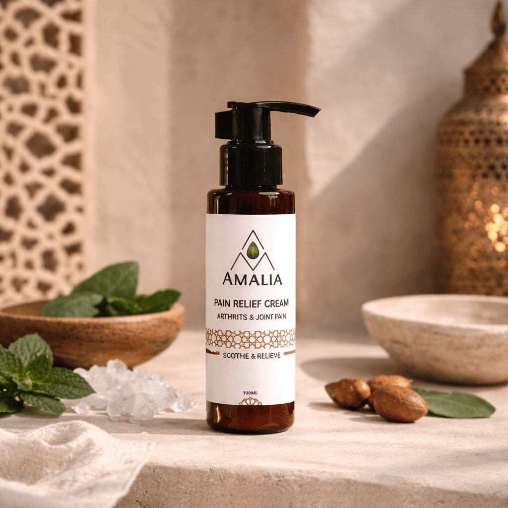 Pain Relief Cream — Natural Warming Formula | Amalia Beauty
