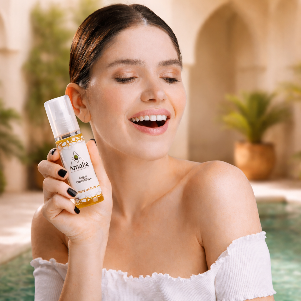 Amalia Beauty Cosmetic Argan Oil for Skin 60ml- Moroccan Oil - image 2