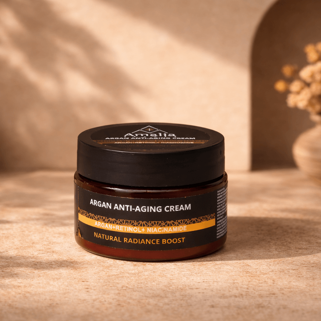 Argan Anti-Aging Duo skincare bundle by Amalia Beauty