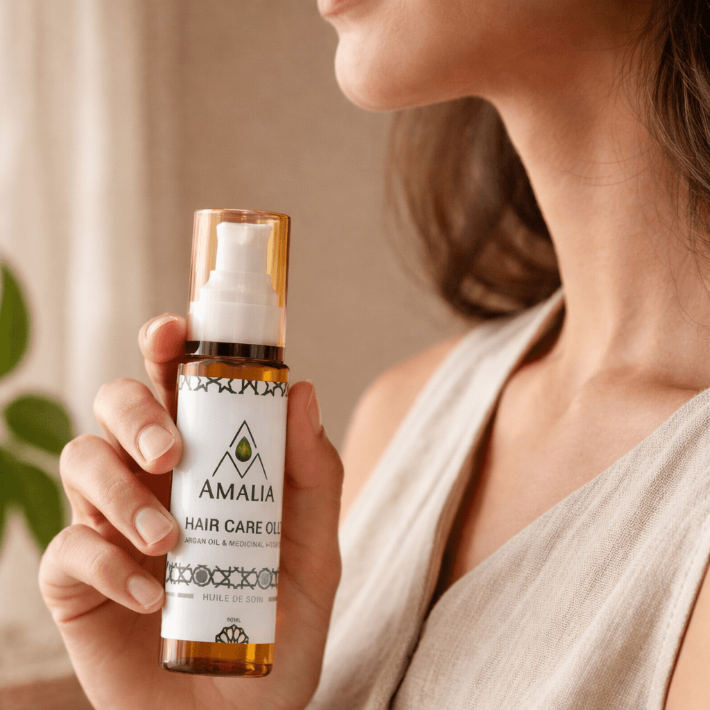 Argan Hair and Body Nourish Kit bundle by Amalia Beauty