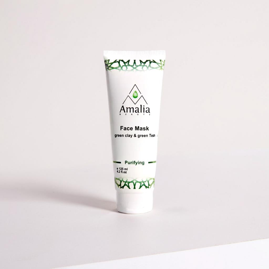 Amalia Beauty Green Tea & Green Clay Face Mask 125ml - image 4