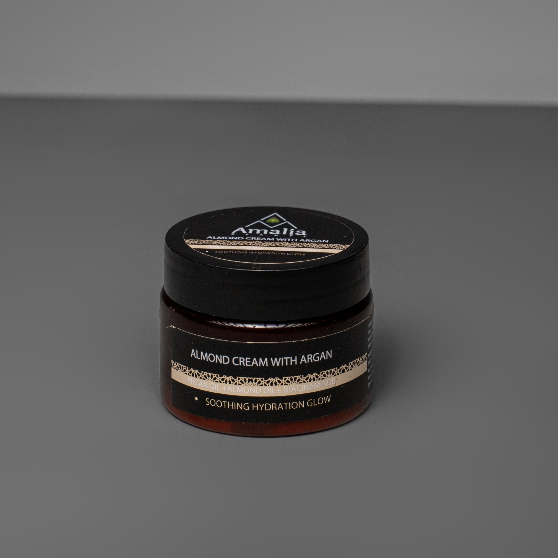 Amalia Almond Cream 50ml – Moroccan Argan & Sweet Almond Soothing Body Moisturizer