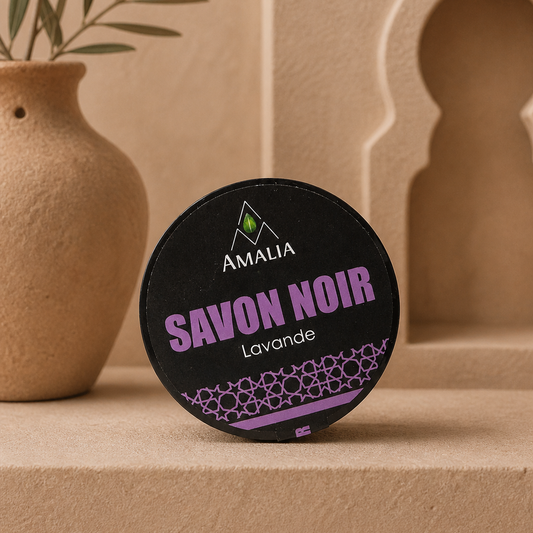 Lavender & Eucalyptus Black Soap 200g
