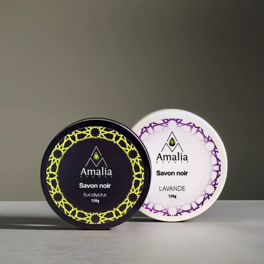 Lavender & Eucalyptus Black Soap 150g