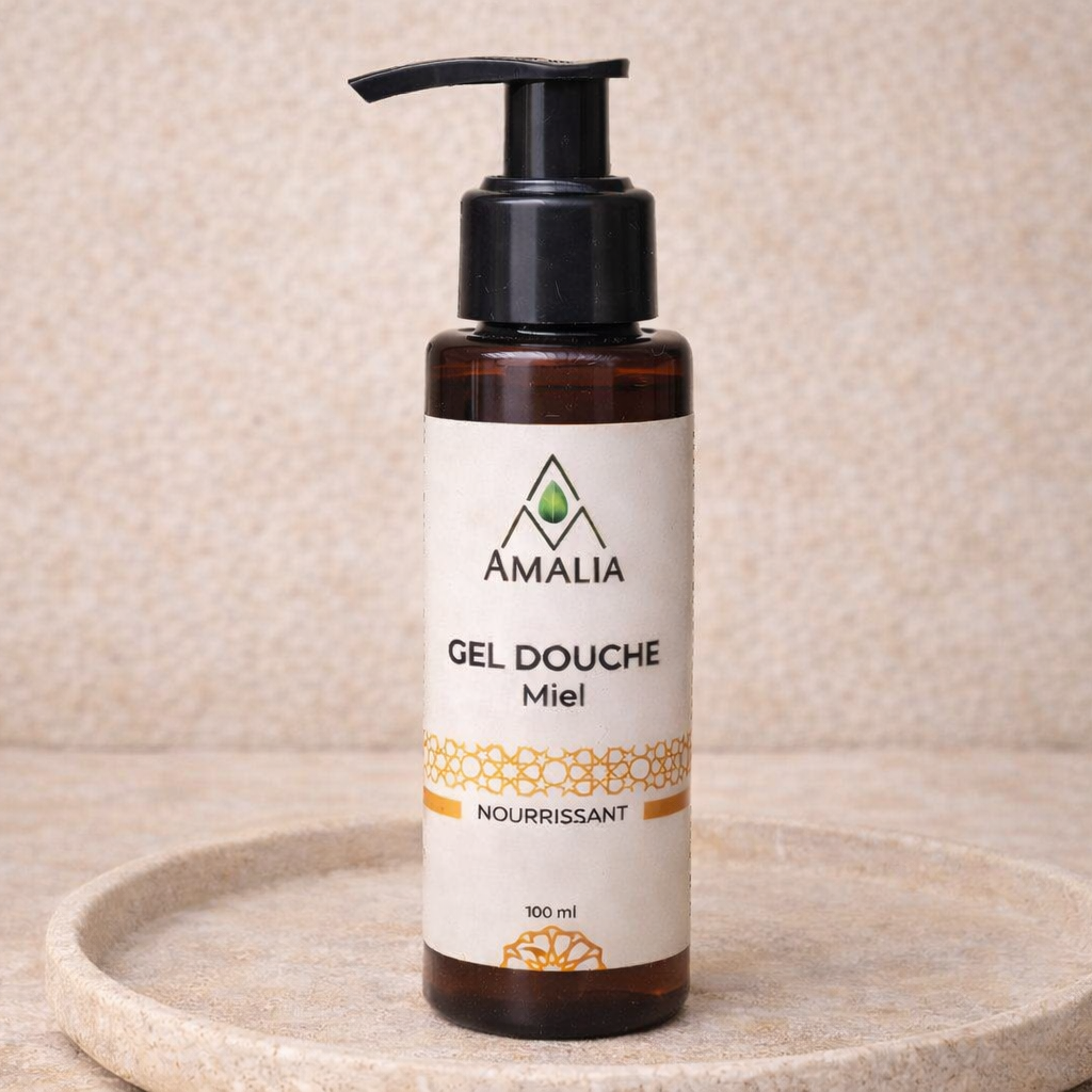 Amalia Beauty Shower Gel – Moroccan Honey & Argan Oil Body Cleanser 100ml